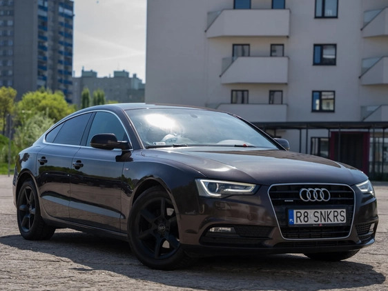 Audi A5 cena 67400 przebieg: 209718, rok produkcji 2013 z Kraków małe 704